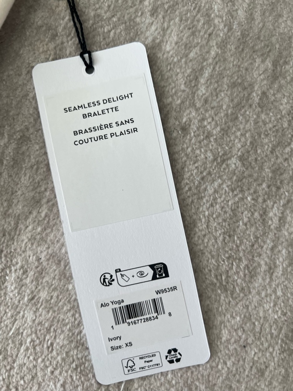 Alo Seamless Delight Bralette - Picture 2 of 4